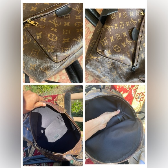 Authentic Louis Vuitton Monogram Palm Springs MM BackPack - Picture 15 of 17